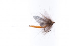10 Mayflies Made With Hemingway's Realistic Wings and Tube Bodies