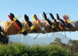 7 CHERNOBYL ANT ASST COLOURS -FLY FISHING FLIES #8,10