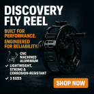 Discovery  Fly reel - CNC Machined 6061 Aluminium 3 sizes 