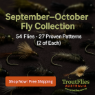 September–October Fly Collection – Spring Waters, Hungry Fish