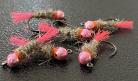 Tungsten Jig Hares Ear Pink Tag