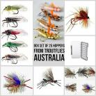 Fly Fishing Flies Hopper Terrestrials boxed Collection