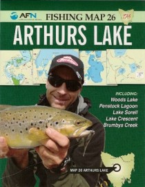 AFN Fishing Map 26 Arthurs Lake etc